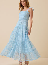 Kallie Lace Tiered Maxi Dress Detail 2 - ALTAR'D STATE KIDS