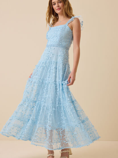 Kallie Lace Tiered Maxi Dress - ALTAR'D STATE KIDS