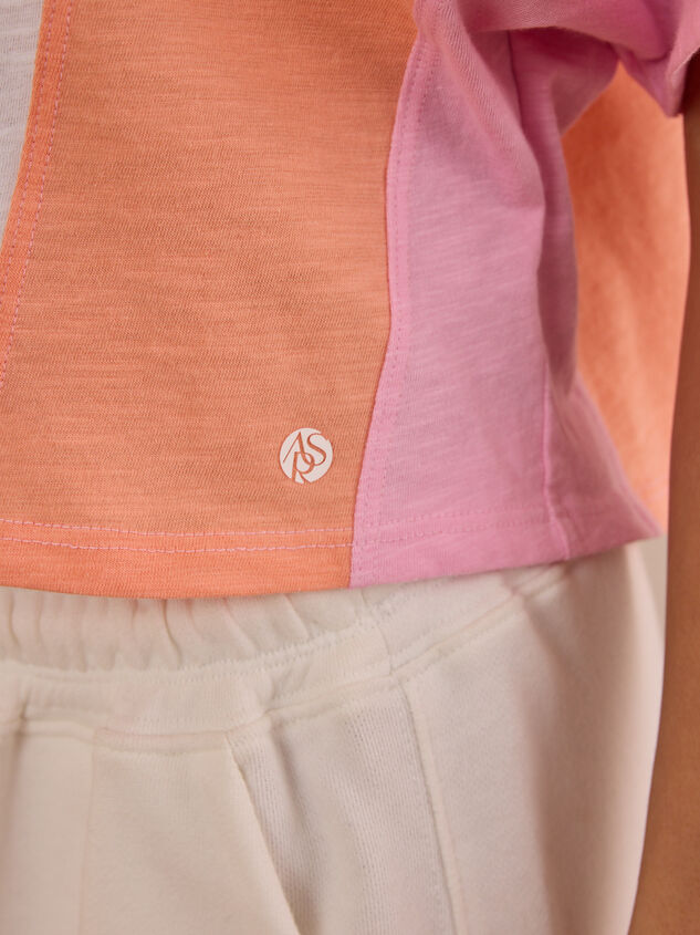 Momentum Move Colorblock Tee Detail 3 - ALTAR'D STATE KIDS