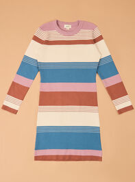 Susannah Striped Dress and Vest Set Detail 3 - AS Kids