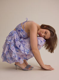 Whitley Floral Mini Dress Detail 6 - AS Kids