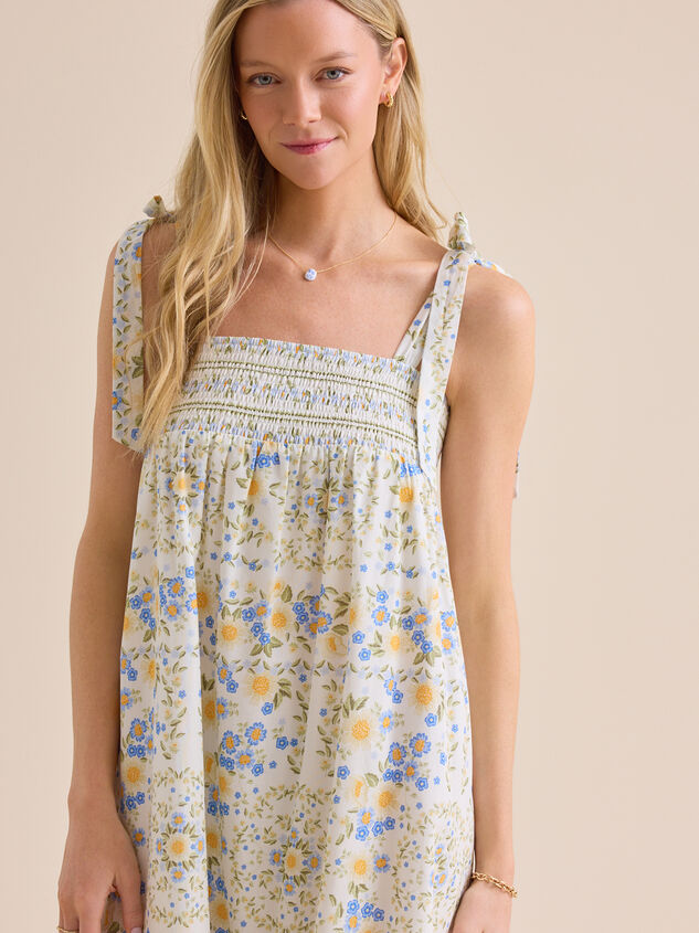 Elara Floral Maxi Dress Detail 2 - ALTAR'D STATE KIDS