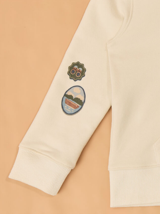 Wild Dude Graphic Hoodie Detail 5 - AS Kids