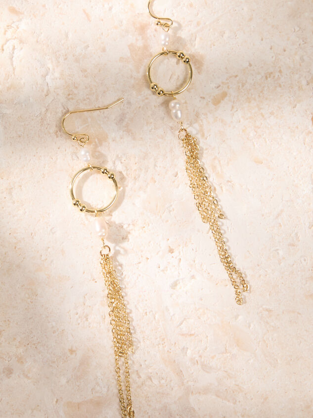 Pearl Halo Dangle Earrings - AS Kids