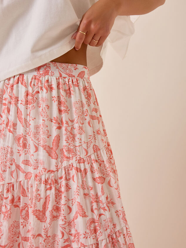 Elise Floral Maxi Skirt Detail 2 - AS Kids