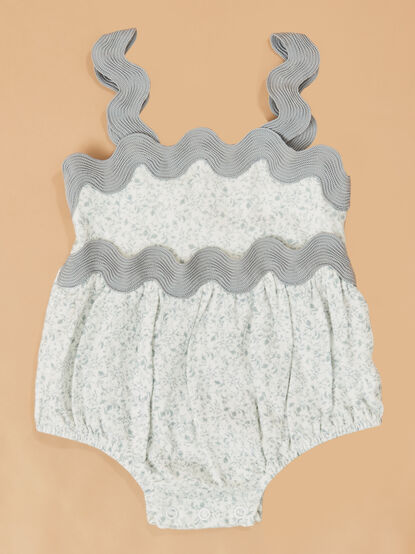 Amelia Floral Ric Rac Bubble - ALTAR'D STATE KIDS