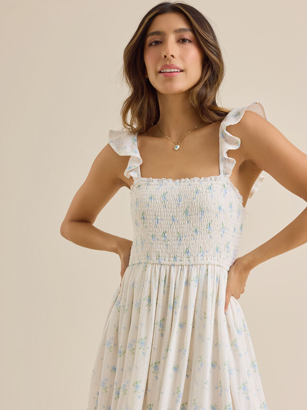 Emma Floral Mama Dress Detail 3 - ALTAR'D STATE KIDS