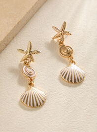 Seashell Drop Earrings - ALTAR'D STATE KIDS