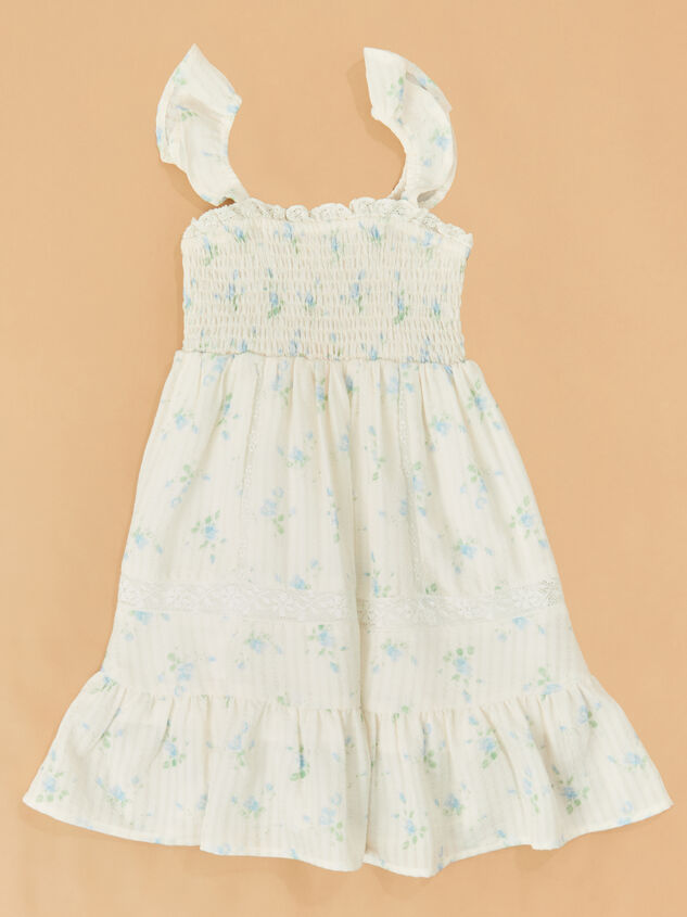 Emma Floral Midi Dress Detail 2 - ALTAR'D STATE KIDS