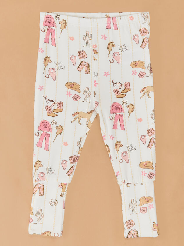 Pink Cowgirl Top and Pants Set Detail 5 - ALTAR'D STATE KIDS
