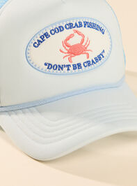 Cape Cod Fishing Patch Trucker Hat Detail 2 - ALTAR'D STATE KIDS