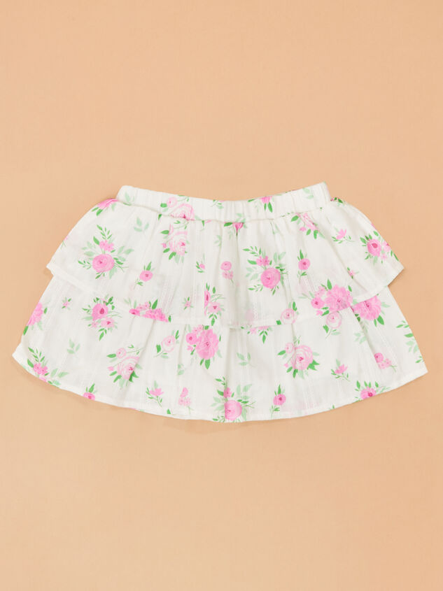 Lani Floral Top and Skort Set Detail 6 - ALTAR'D STATE KIDS