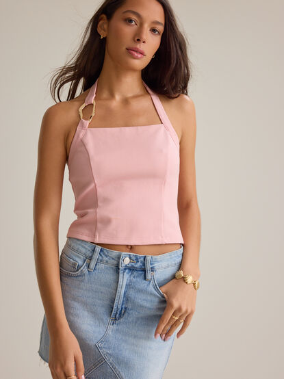 Elliana Hardware Halter Top - AS Kids