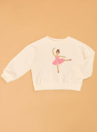 Ballet Dancer Pullover Detail 2 - AS Kids