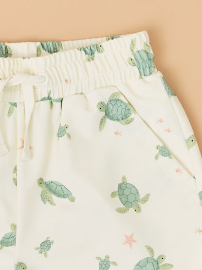 Sea Turtles Swim Trunk - ALTAR'D STATE KIDS