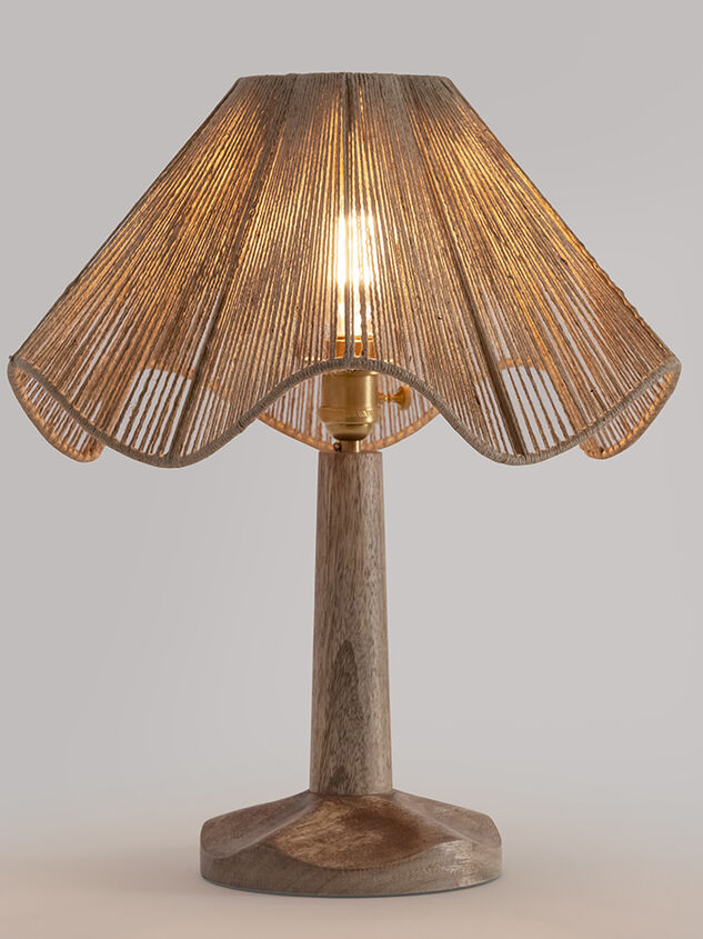 Jolene Jute Table Lamp Detail 3 - ALTAR'D STATE KIDS