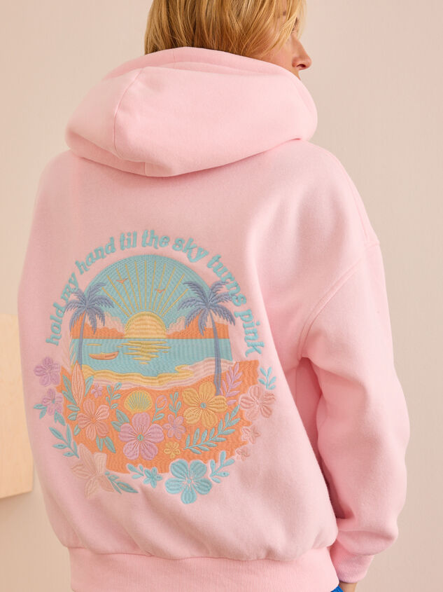 Hold My Hand Embroidered Hoodie - AS Kids