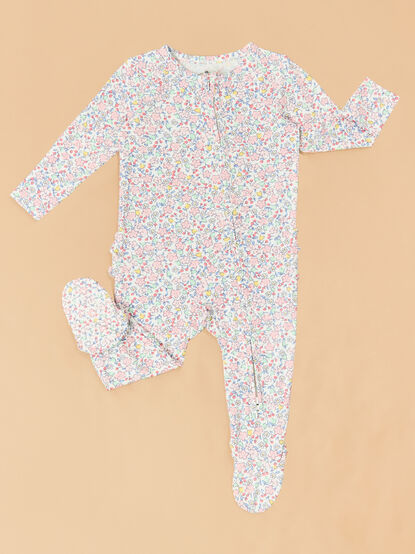 Southern Girl Ruffle Footie - AS Kids