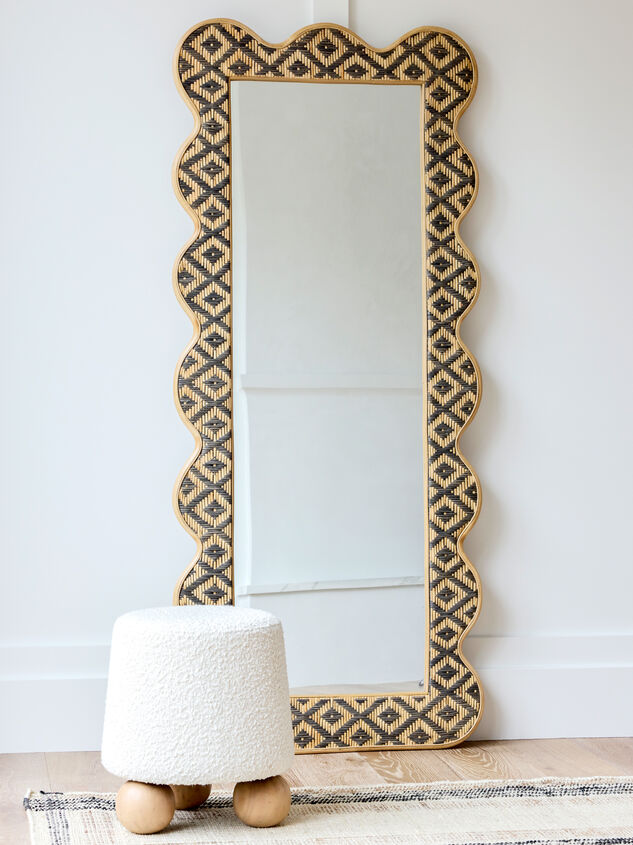 Calia Rattan Mirror Detail 4 - ALTAR'D STATE KIDS