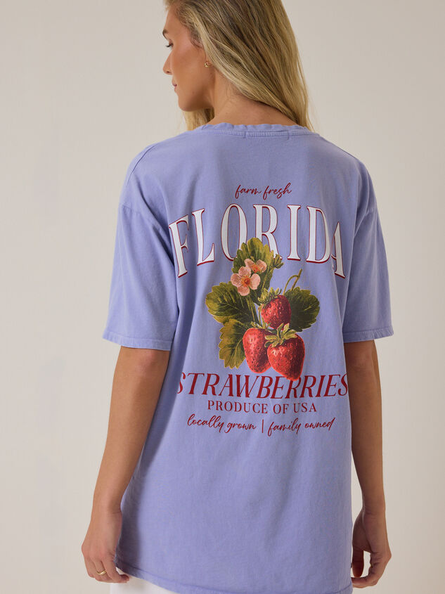 Florida Floral Oversized Tee Detail 6 - ALTAR'D STATE KIDS