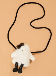 Little Ghost Plushie Purse Detail 2 - AS Kids