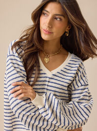 Raelynn V-Neck Striped Top - ALTAR'D STATE KIDS