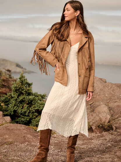 Beth Fringe Jacket - AS Kids