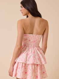 Kendra Floral Mini Dress Detail 5 - AS Kids