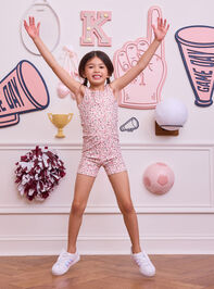 Abby Floral Unitard - AS Kids