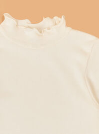 Silas Ribbed Mock Neck Detail 2 - AS Kids