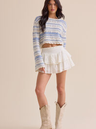 Carrie Tiered Mini Skirt Detail 4 - AS Kids