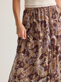 Janet Paisley Midi Skirt Detail 2 - AS Kids