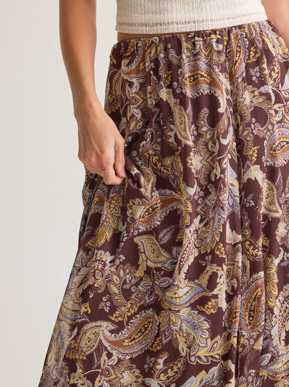 Janet Paisley Midi Skirt - AS Kids