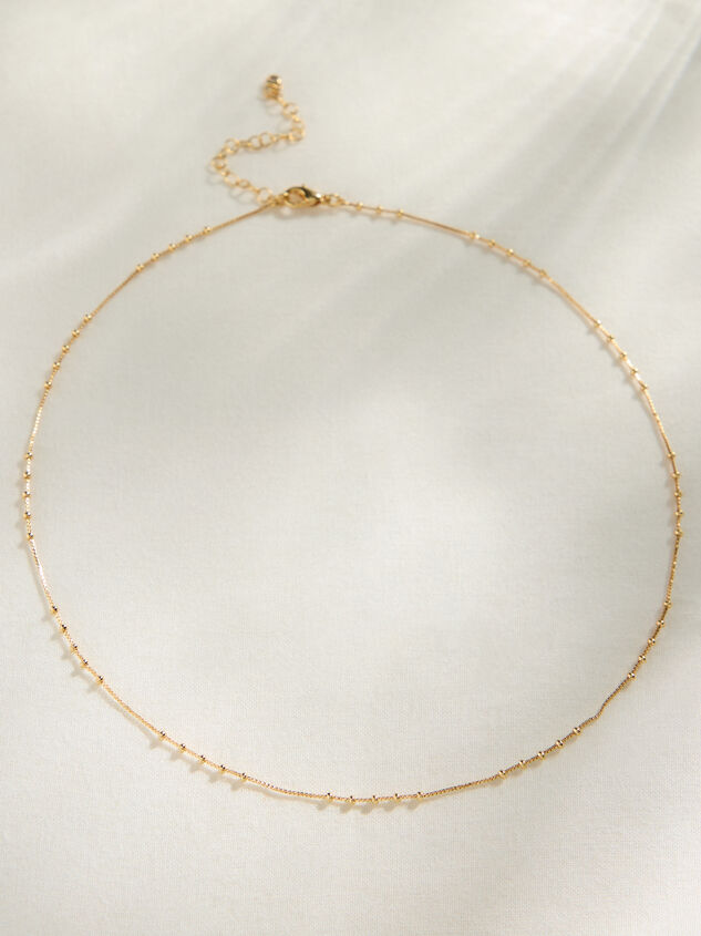 Dainty Ball Chain Necklace Detail 2 - ALTAR'D STATE KIDS