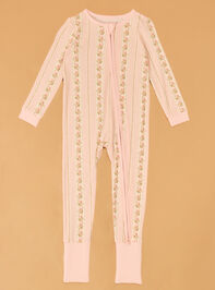 Antoinette Floral Striped Romper - AS Kids