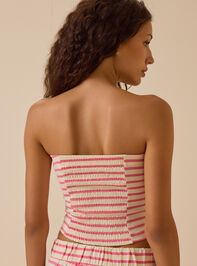 Poppy Stripe Tube Top Detail 4 - ALTAR'D STATE KIDS