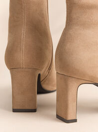 Hallie Suede Bootie Detail 4 - AS Kids
