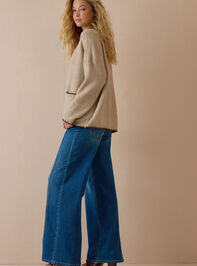Lorelai V Neck Sweater Detail 5 - AS Kids