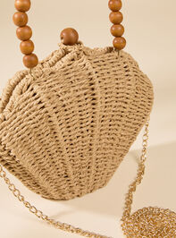 Shell Beaded Woven Purse Detail 4 - ALTAR'D STATE KIDS