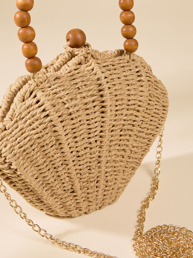 Shell Beaded Woven Purse Detail 4 - ALTAR'D STATE KIDS
