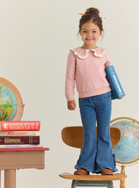 Sara Ruffle Collar Long Sleeve - AS Kids