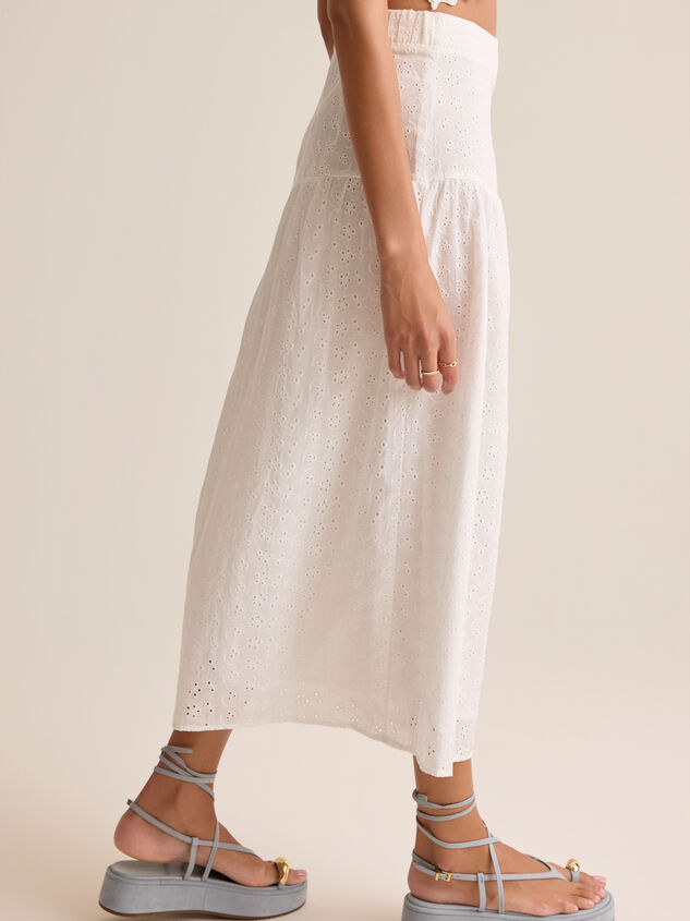 Hayes Eyelet Midi Skirt Detail 4 - AS Kids
