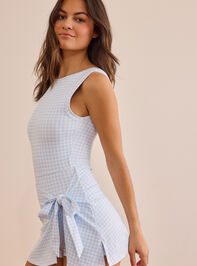 Warm Up Gingham Dress Detail 5 - AS Kids