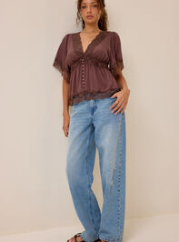 Evanelle Lace Babydoll Top - AS Kids