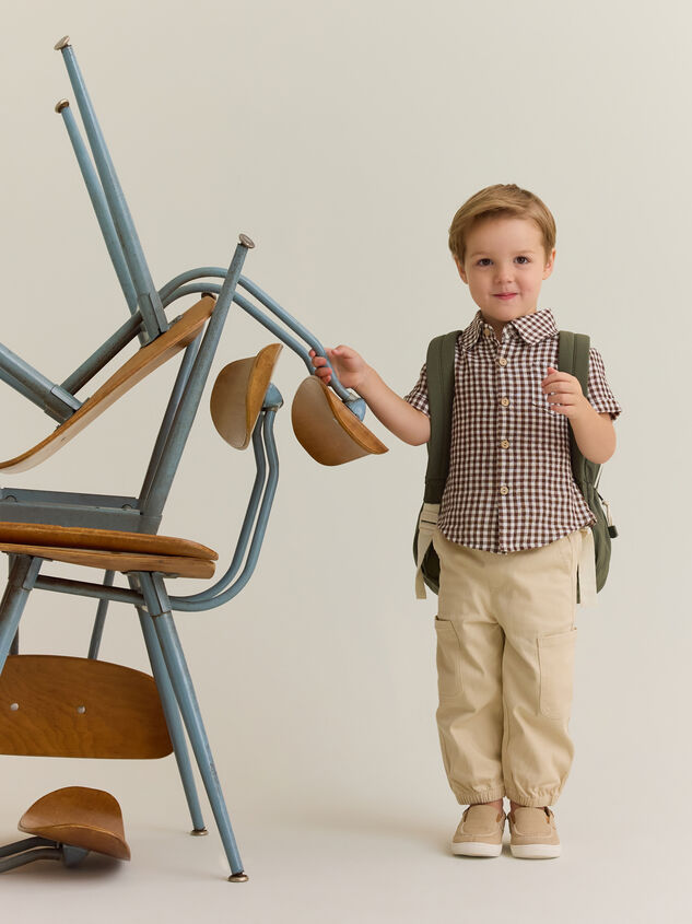 Graham Gingham Toddler Button-Up - AS Kids