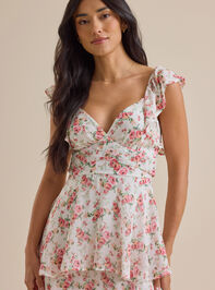 Nini Floral Maxi Dress Detail 3 - ALTAR'D STATE KIDS