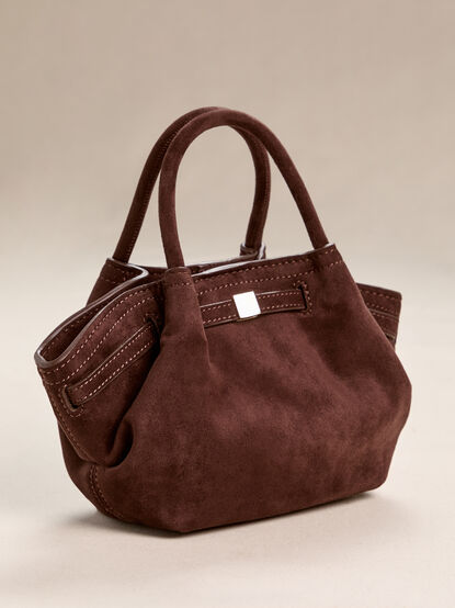 Sienna Belted Suede Mini Crossbody - AS Kids