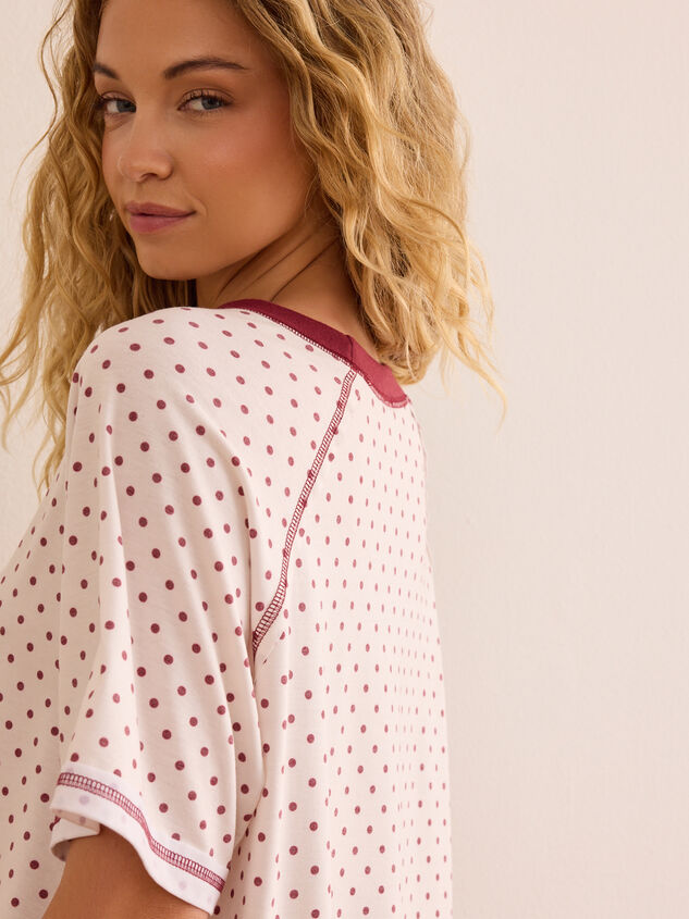 Cool Down Polka Dot Raglan Tee Detail 5 - AS Kids