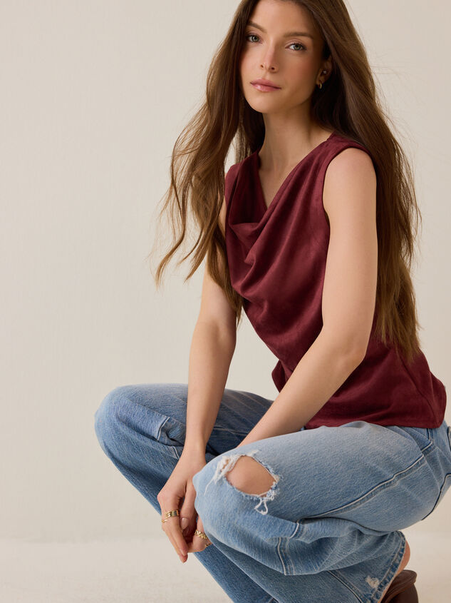 Cherish Suede Tank Detail 3 - AS Kids