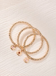 Golden Coast Hammered Bangle Set - AS Kids